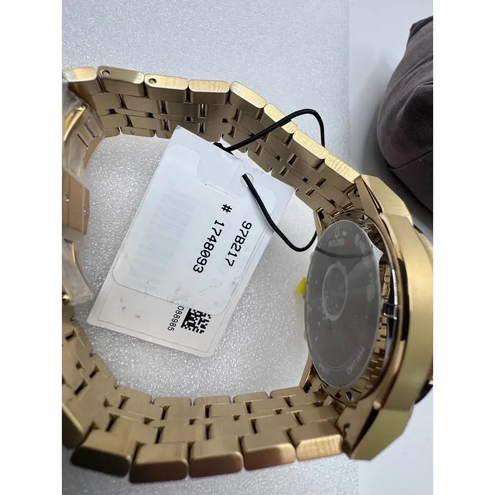 NEW Bulova 97B217 Classic Chronograph Stainless Steel Quartz Men's Watch